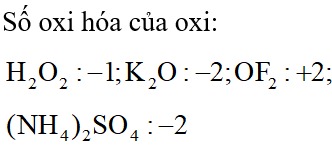 Số Oxi Hóa của oxy: Khám Phá Các Quy Tắc và Ứng Dụng